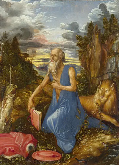 Saint Jerome in the Wilderness Albrecht Durer